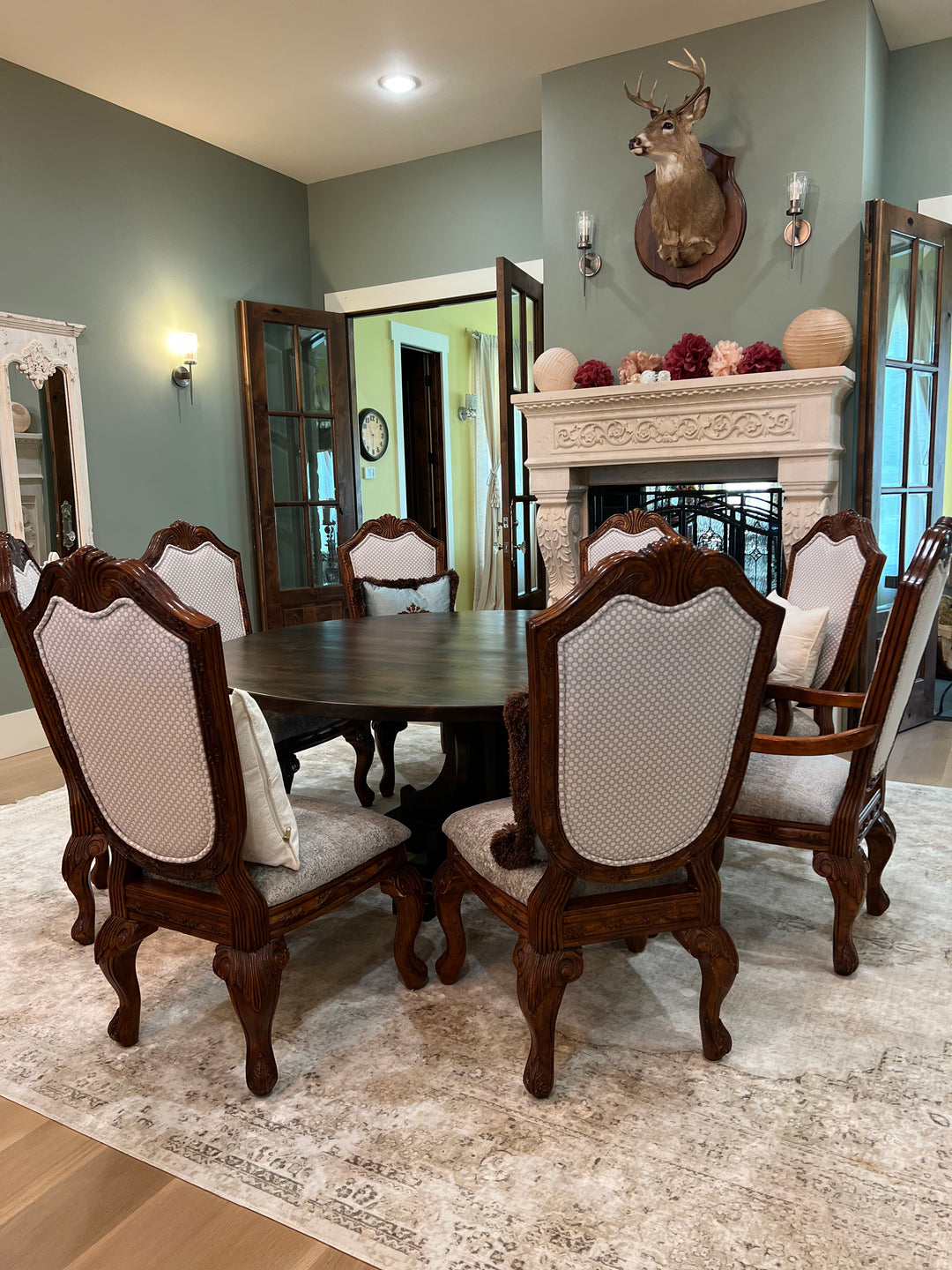 72" Corbel Round Dining Table