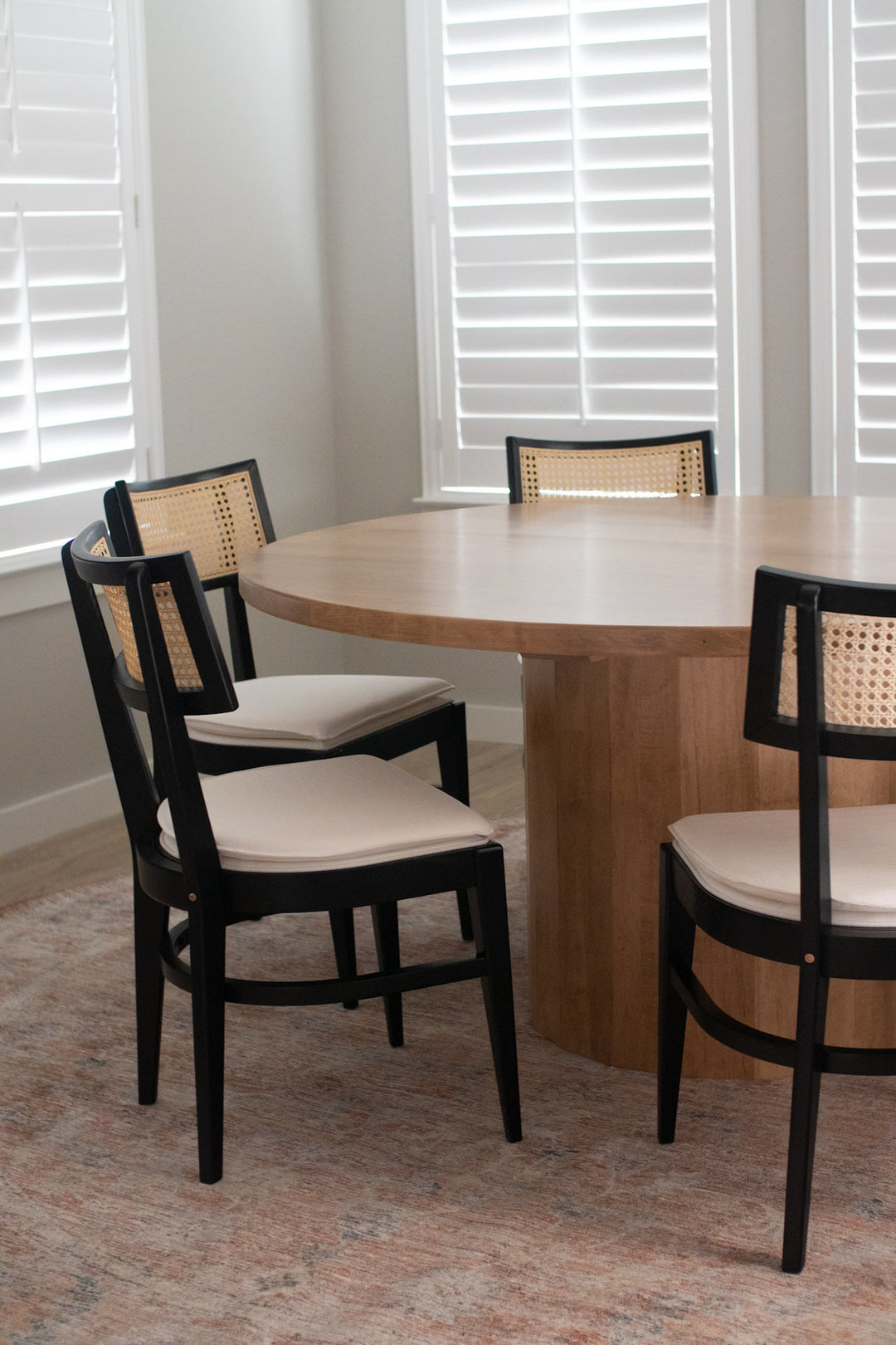 Cylinder Round Dining Table