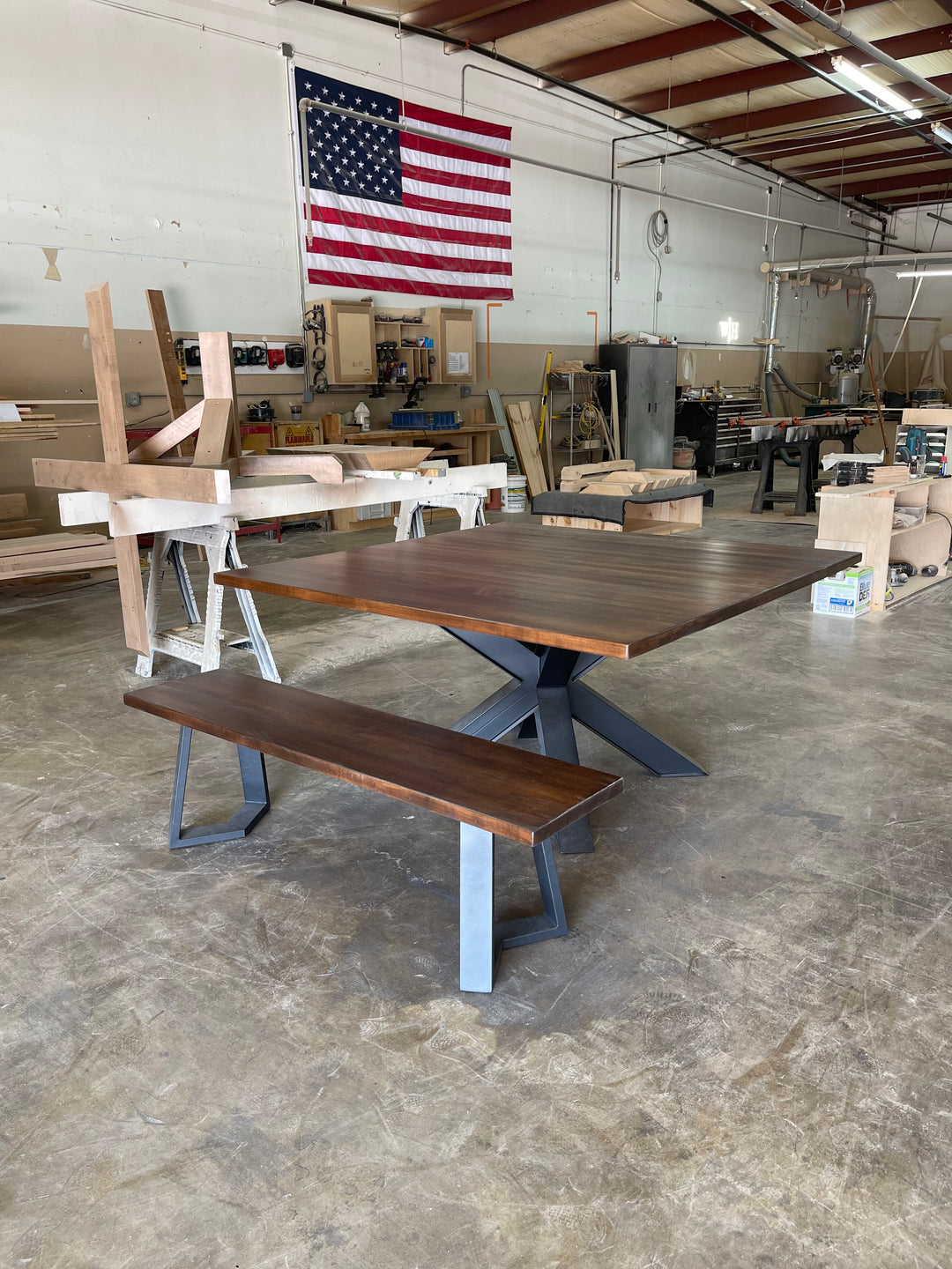 Spider Square Dining Table