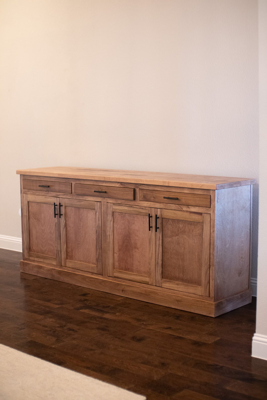 Expertly handcrafted with solid wood, ensuring durability and a long-lasting finish.