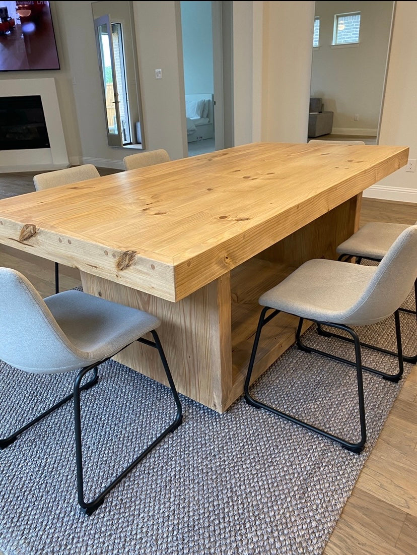 Large Modern Dining Table – The Woodhills by David V.