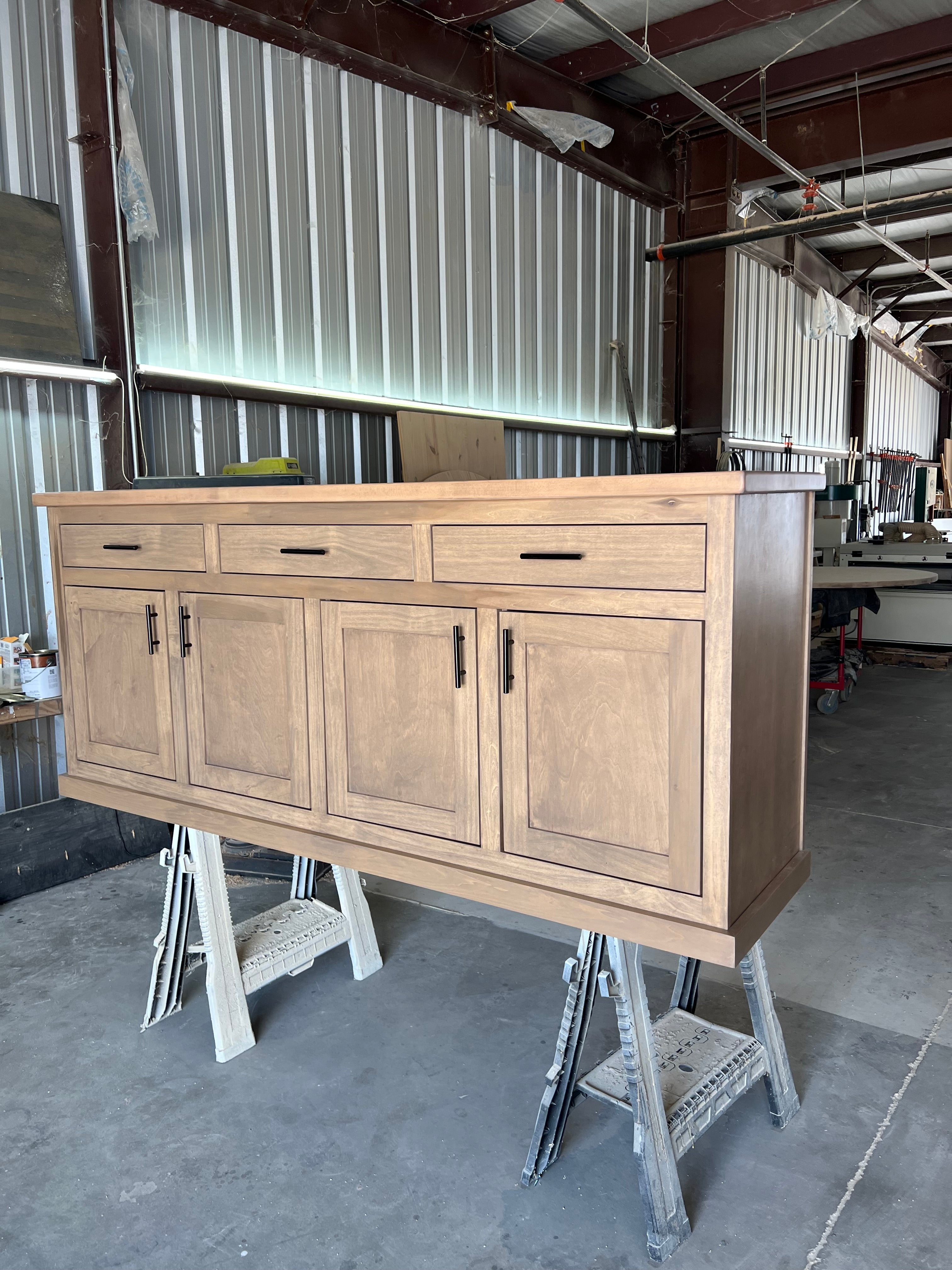 Expertly handcrafted with solid wood, ensuring durability and a long-lasting finish.