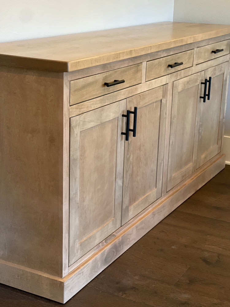 Designed with ample storage space, including spacious drawers and cabinets, perfect for organizing everything from electronics to dinnerware, books, or office supplies.
