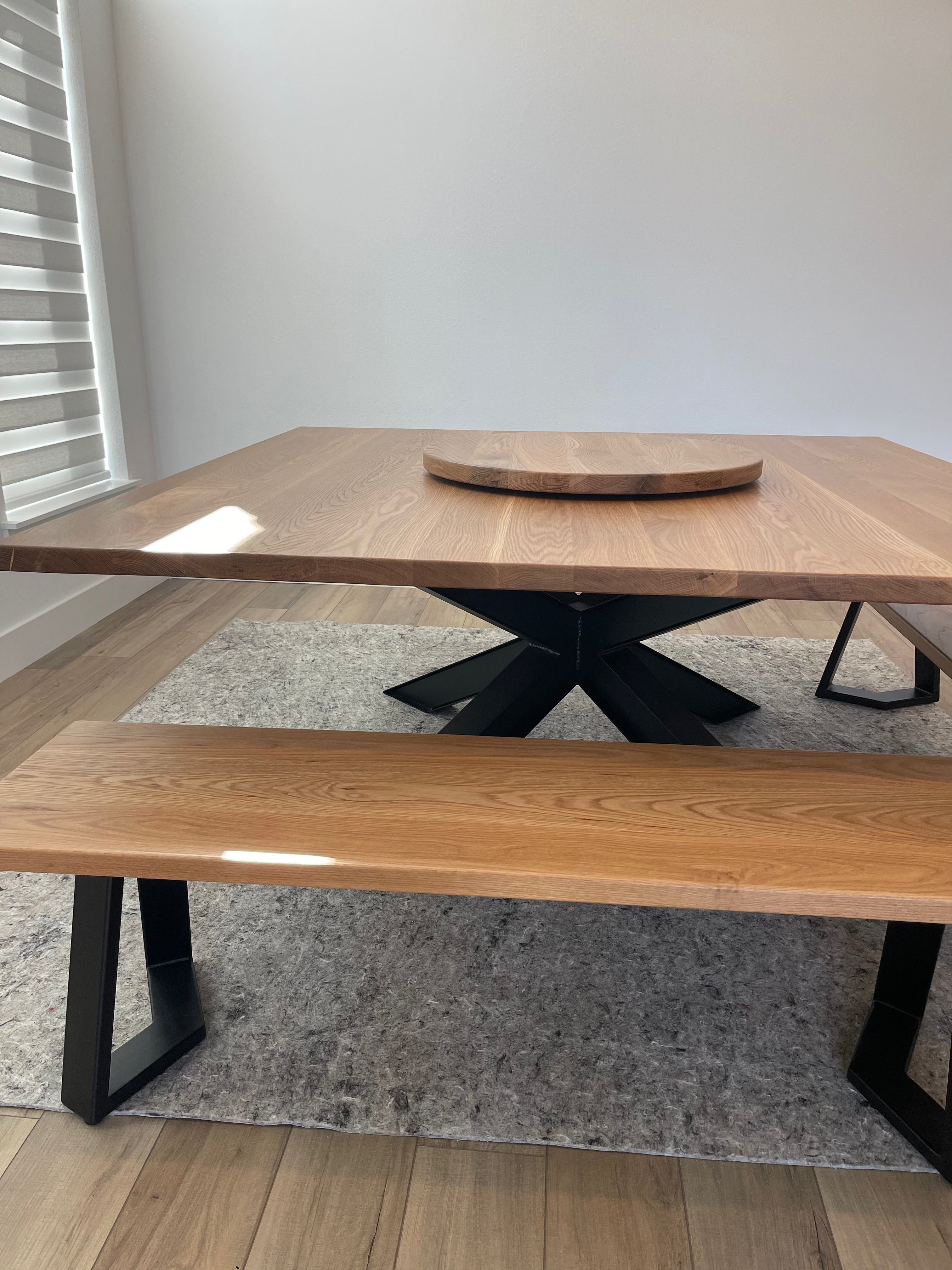 Close-up view of white oak, showcasing its rich grain patterns and natural texture