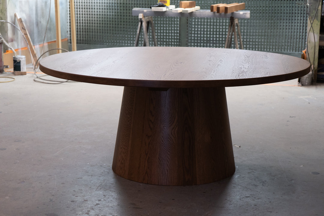 72" Cone Round Dining Table