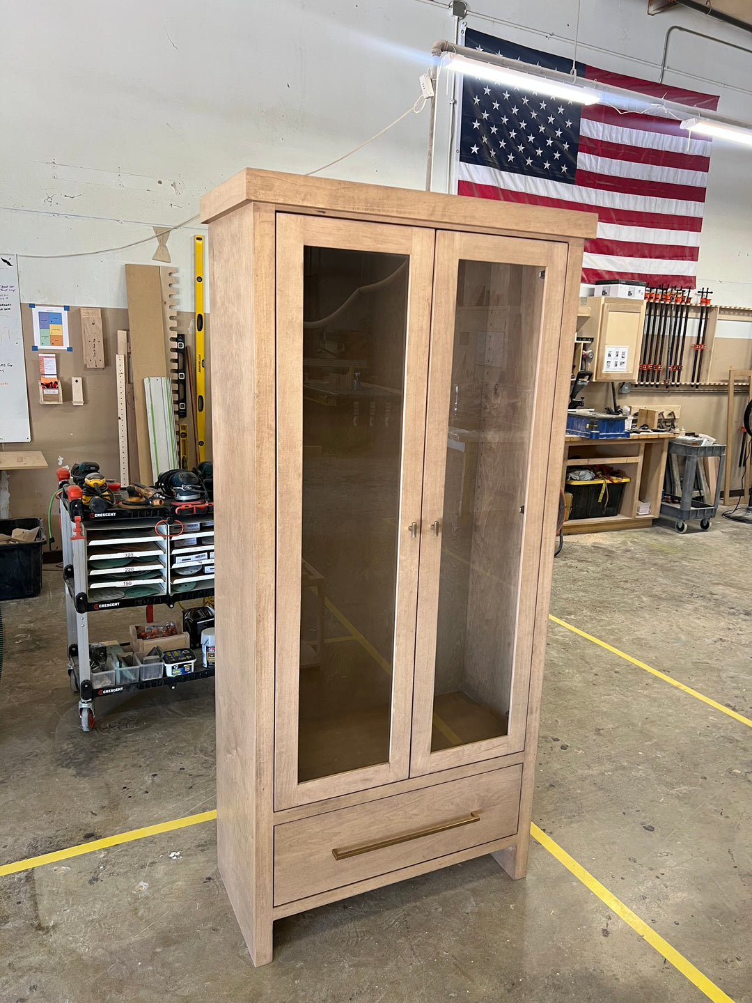 Modern Glass Cabinet