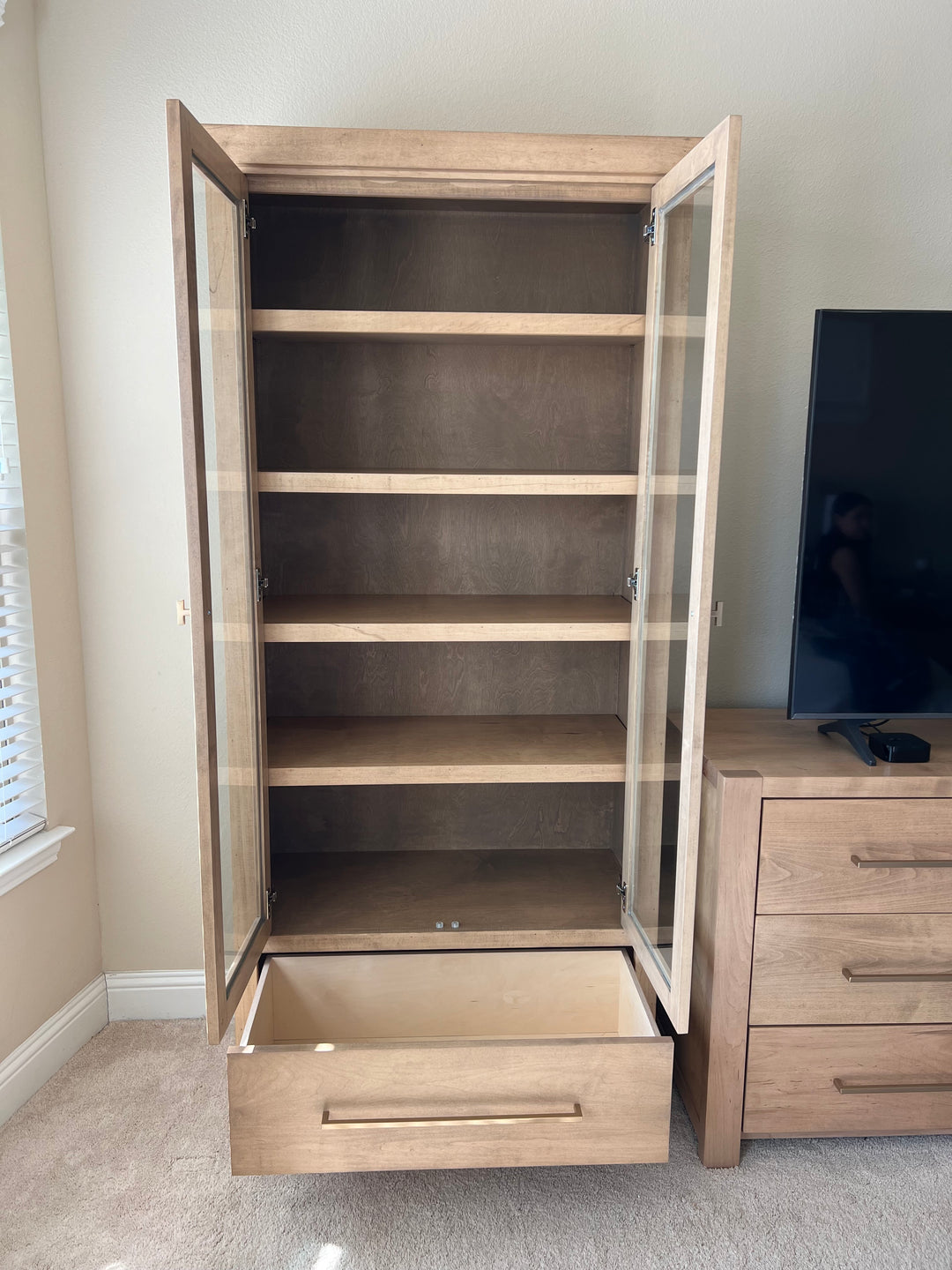 Modern Glass Cabinet