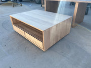 Maple Coffee Table with Drawers