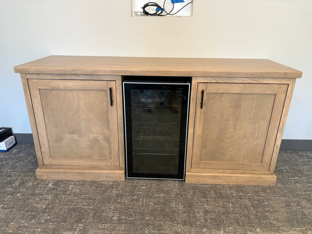 Credenza with Mini-Fridge