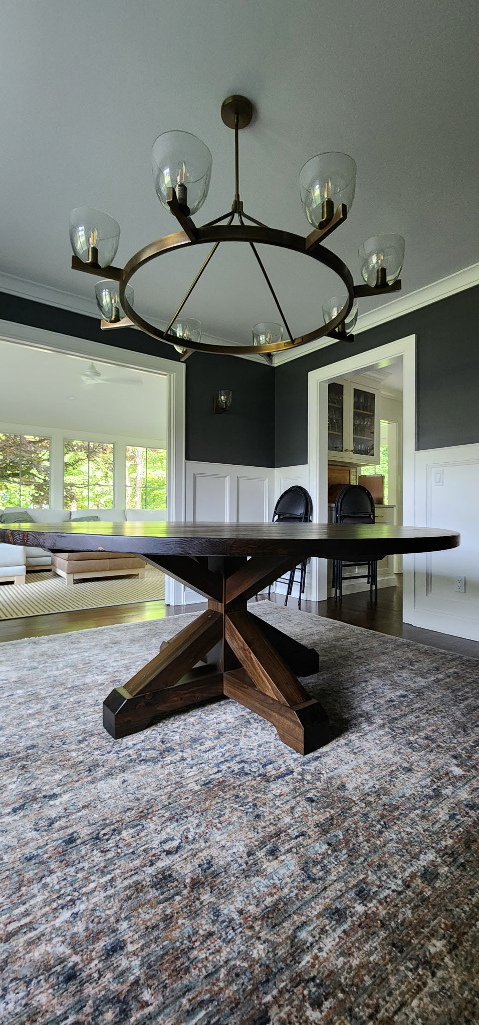 72" Extra Chunky Round Dining Table