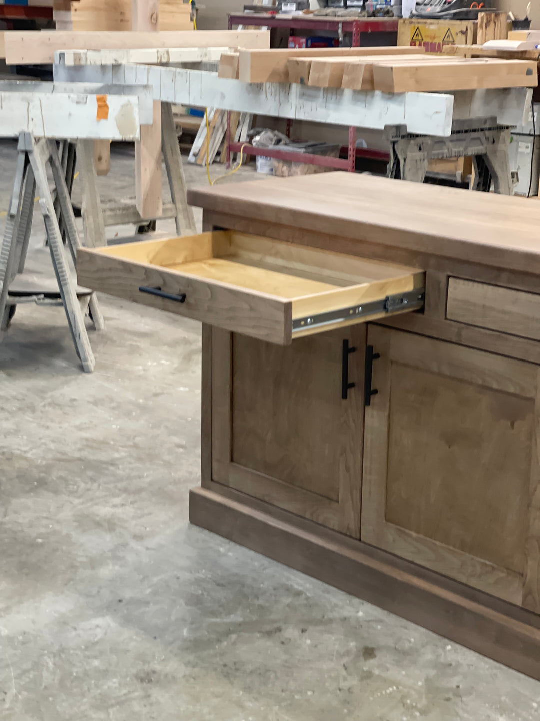 Credenza with Drawers