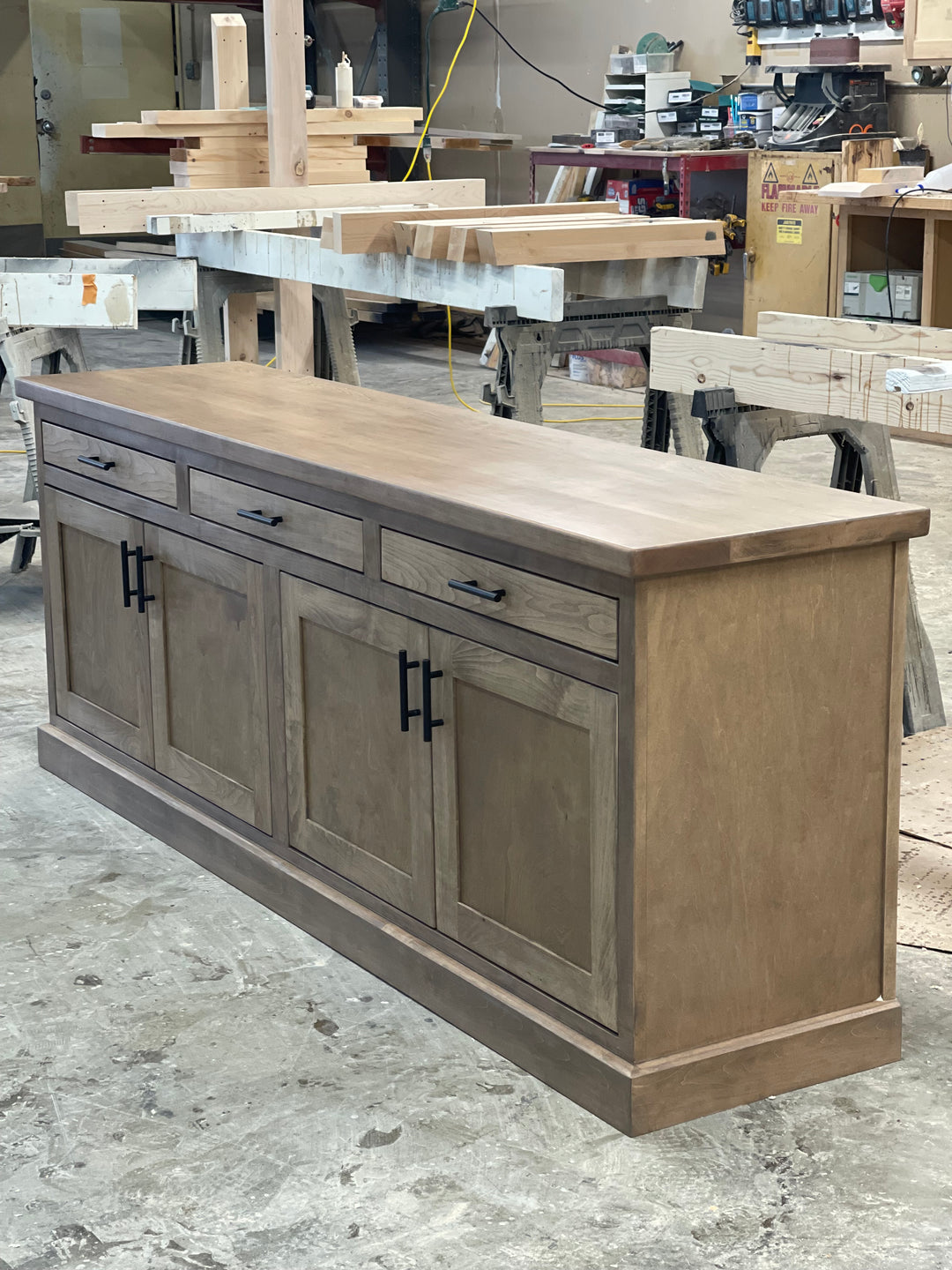 Credenza with Drawers