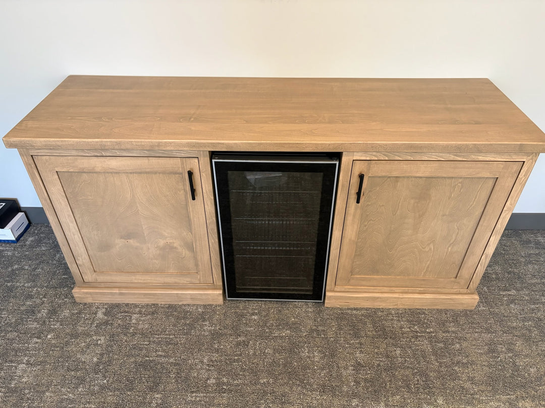 Credenza with Mini-Fridge