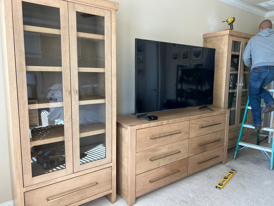Modern Glass Cabinet