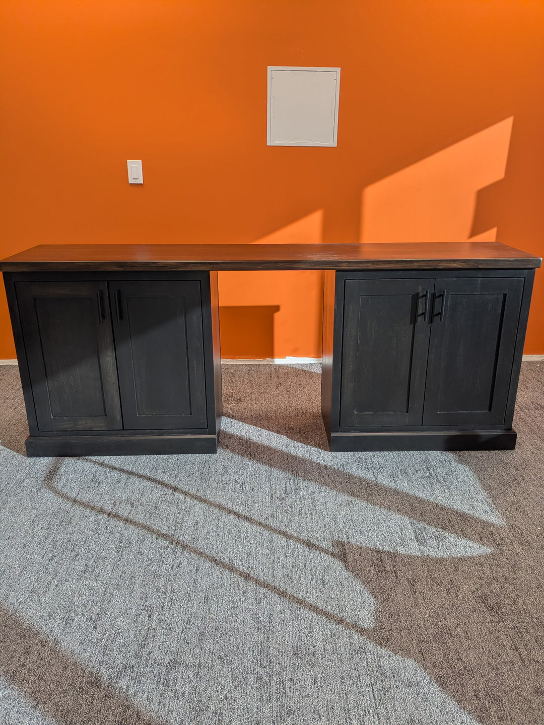 Credenza with Mini-Fridge