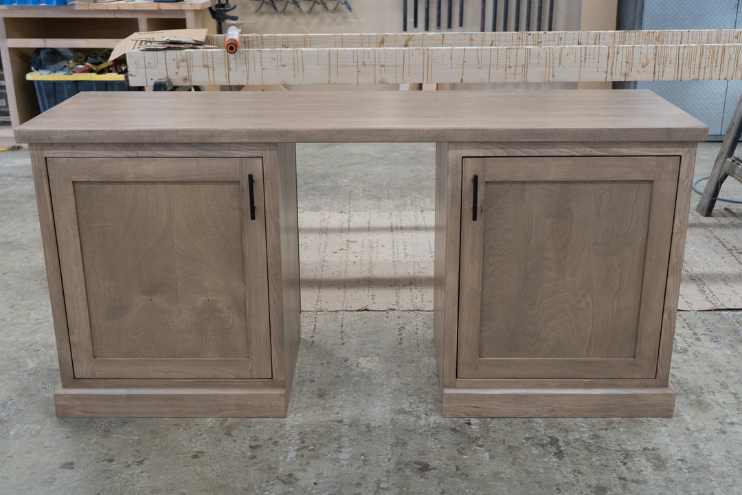 Credenza with Mini-Fridge