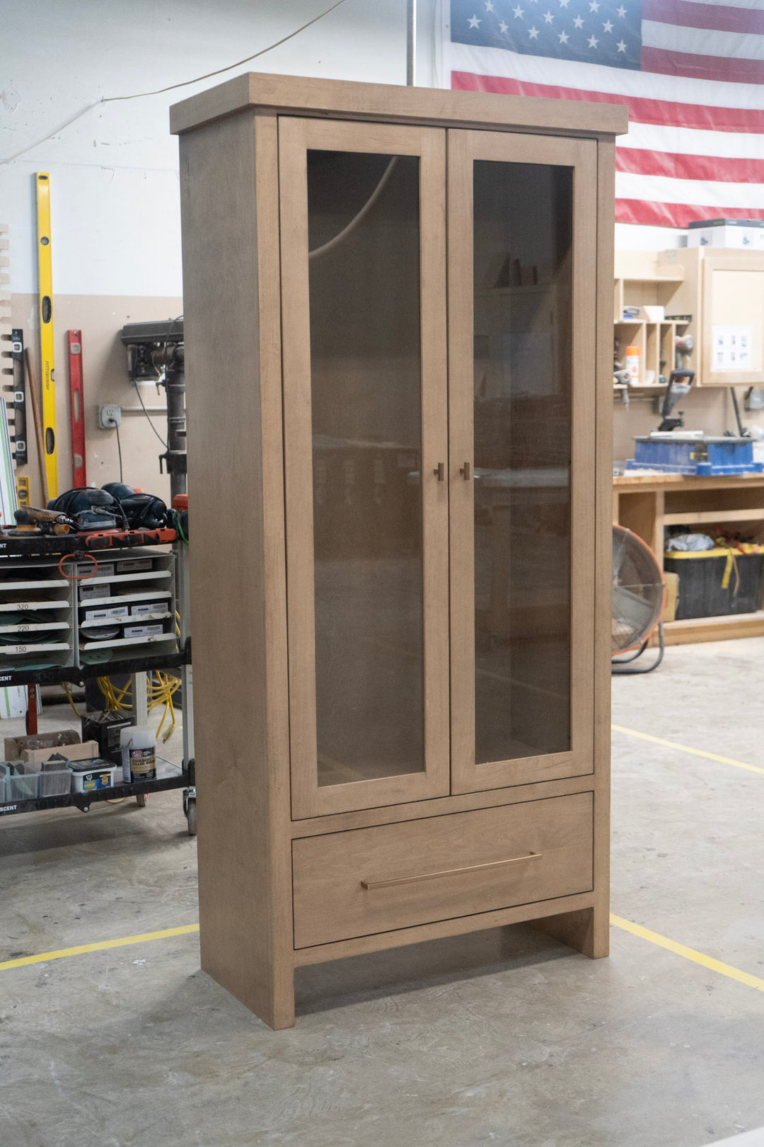 Modern Glass Cabinet