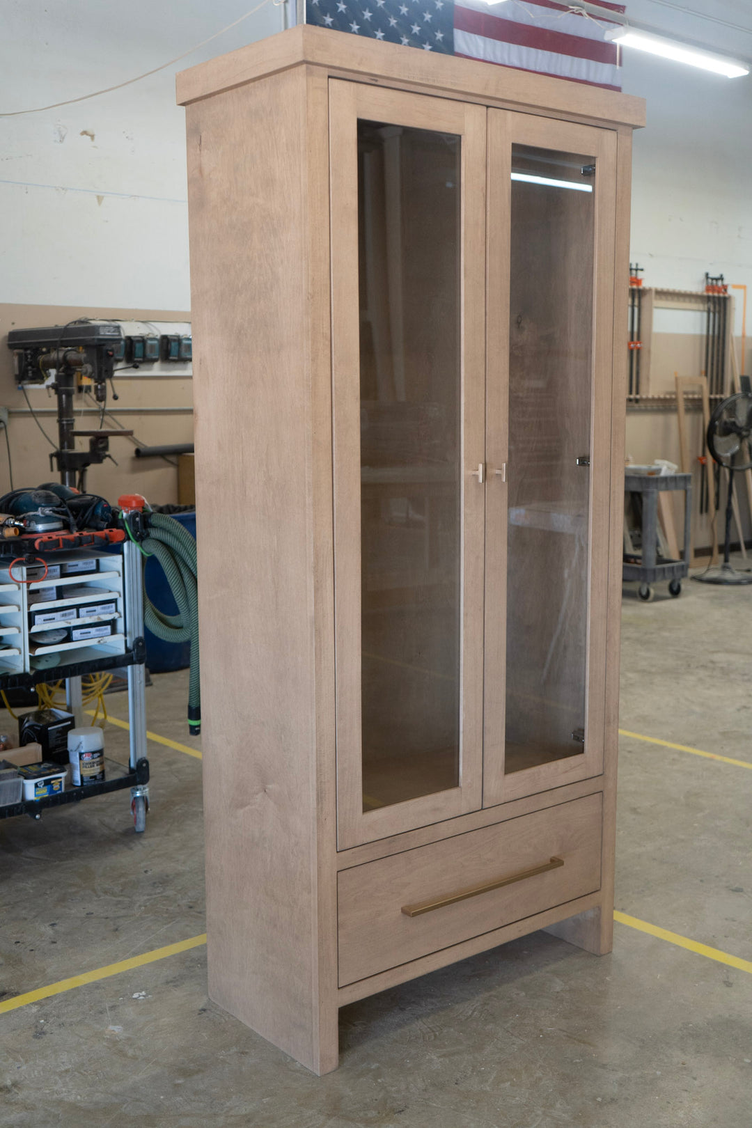 Modern Glass Cabinet