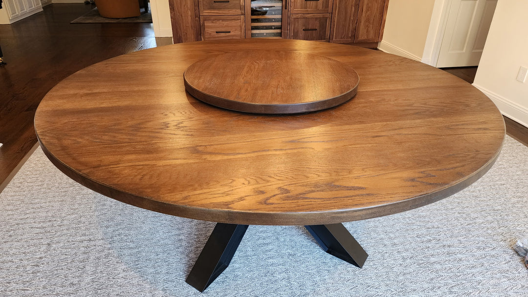 72" Spider Round Dining Table