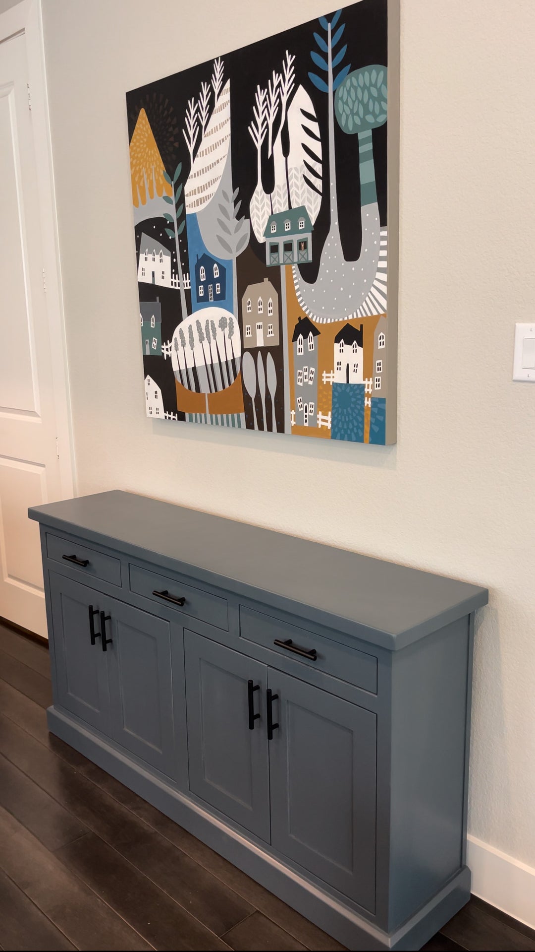 Credenza with Drawers