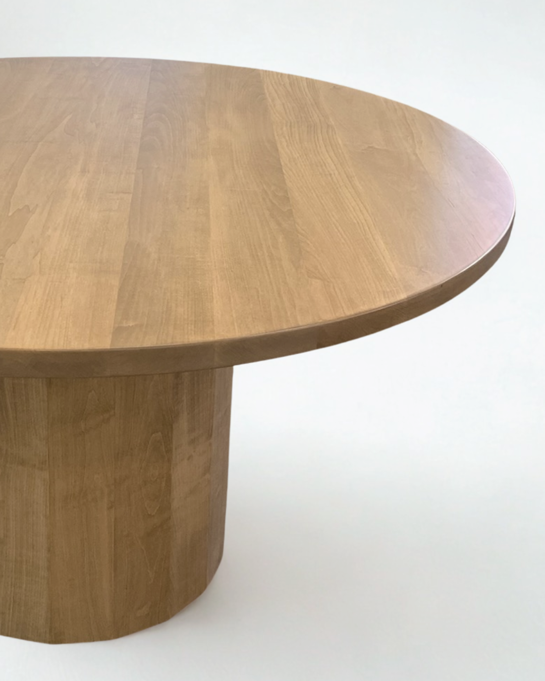 60" Cylinder Round Dining Table – Ready to Order