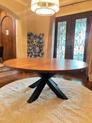 72" Modern Round Dining Table