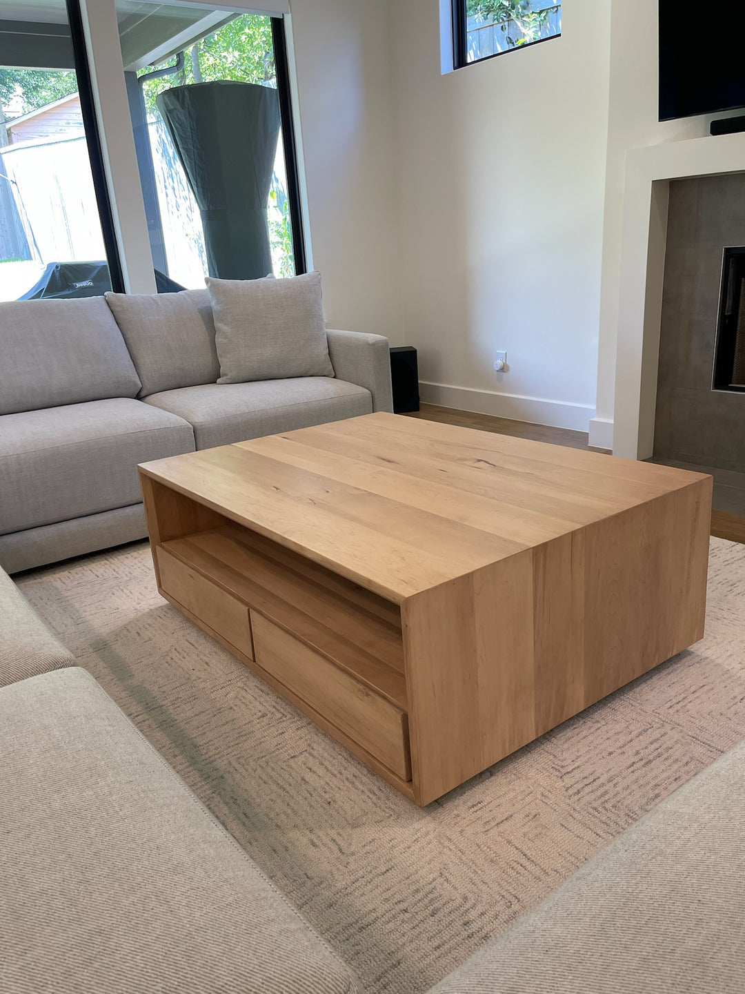 Coffee Table with Drawers