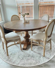 Maple RS Pedestal Round Table