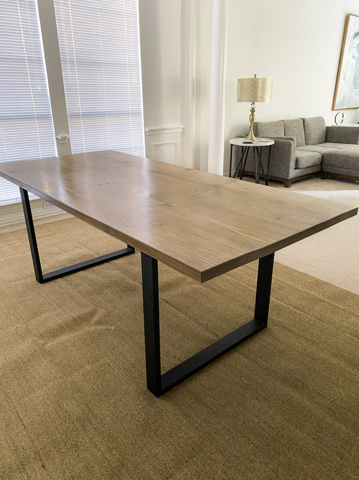 Modern Metal Dining Table