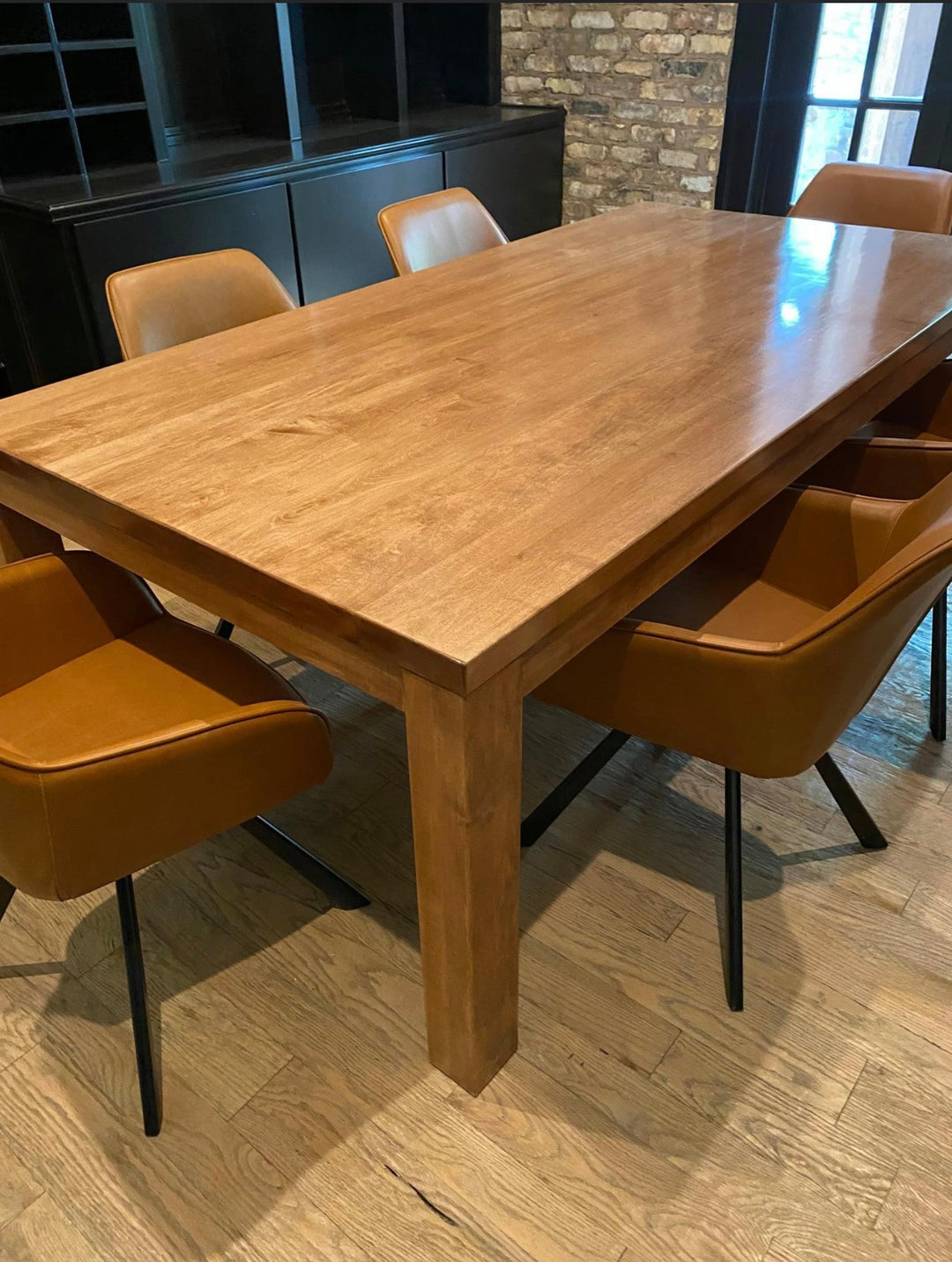 Large Four-Legged Dining Table