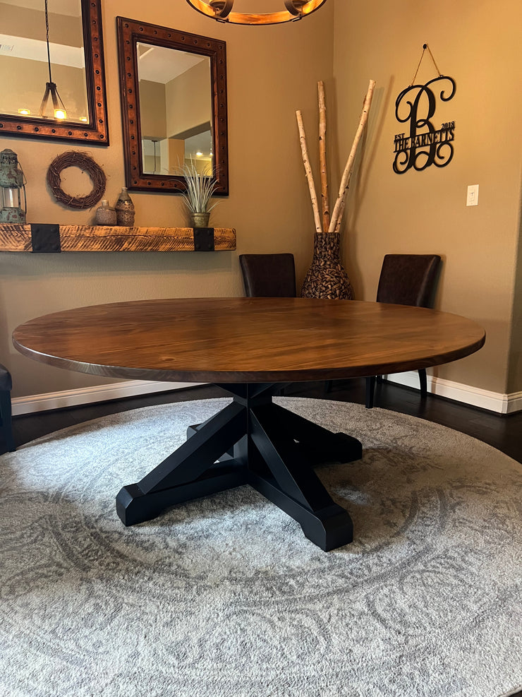 72" Extra Chunky Round Table