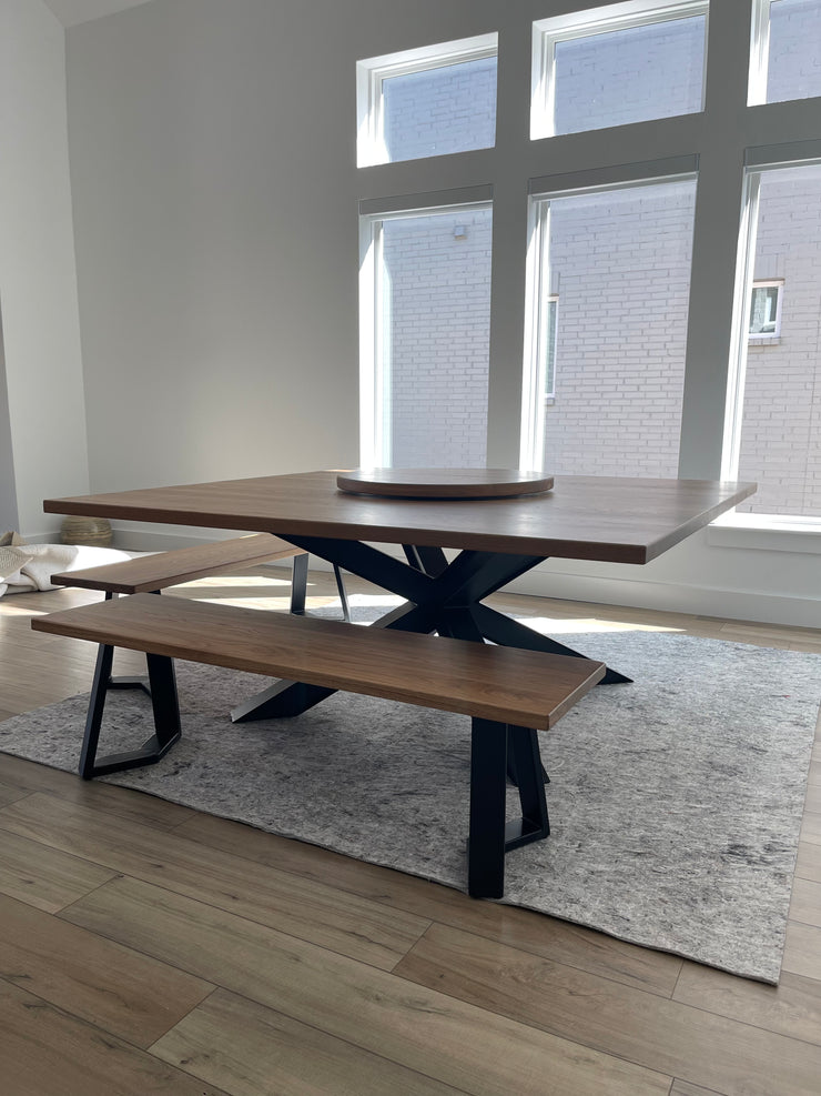 72” Square Modern Dining Table
