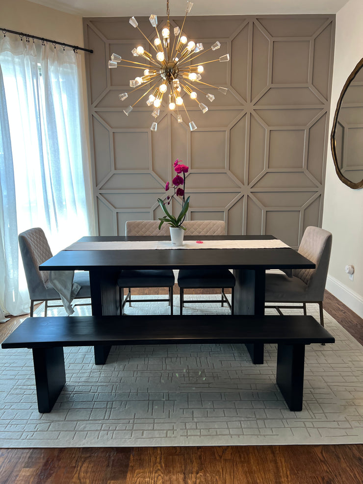 Modern Dining Table Bench The Woodhills by David V